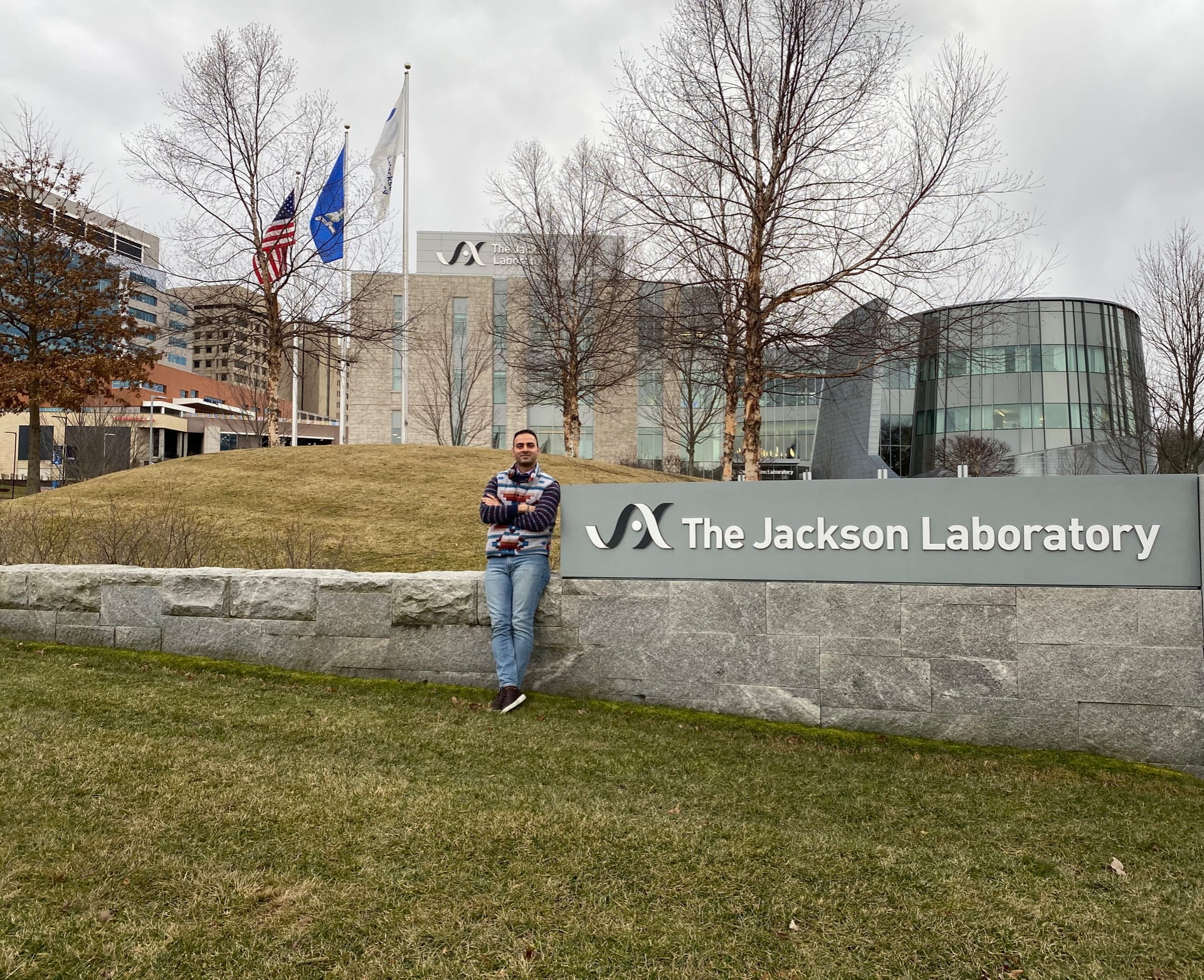 A visit to The Jackson Laboratory to see the lab space and office!